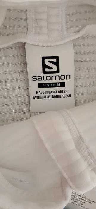 Толстовка жіноча Salomon RIGHT NICE FZ MID W LC1178500 - white