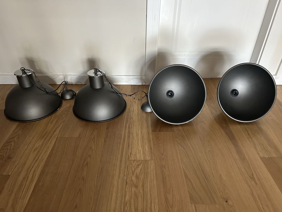 Lampa wisząca loftowa grafit Agata Meble