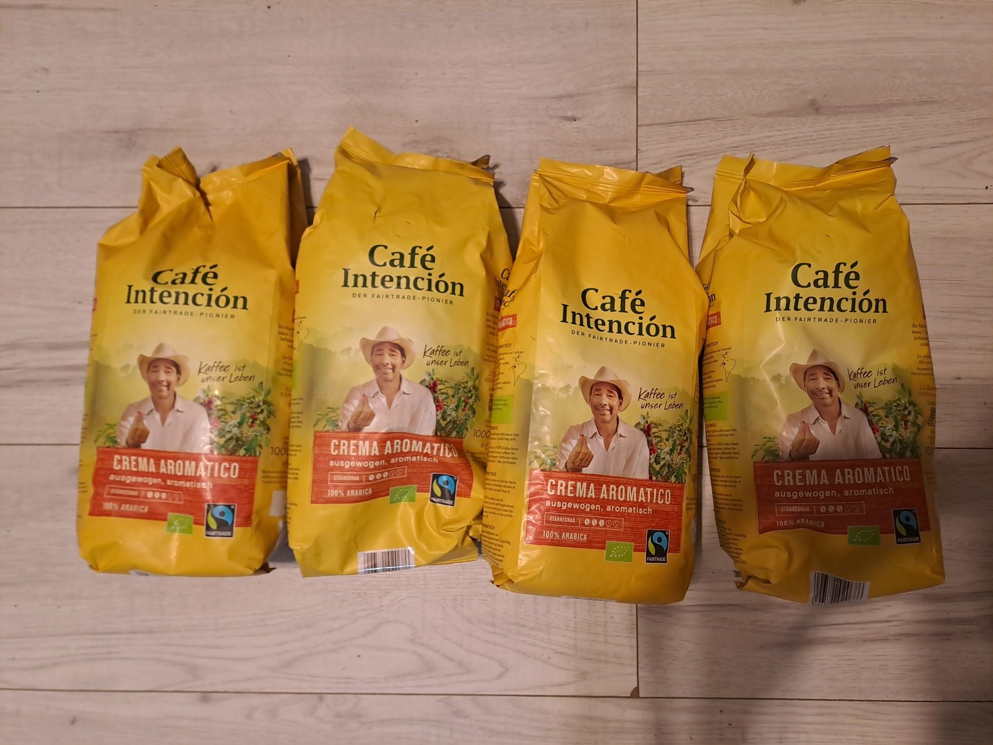 Café Intención Crema Aromatico Bio 1Kg Ziarnista J.J. Darboven