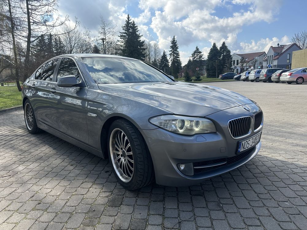 Bmw F10 520d 184km/Automat/El Skóry/Łopatki/Zadbana