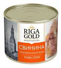 Свинина тушеная Riga Gold 525 г