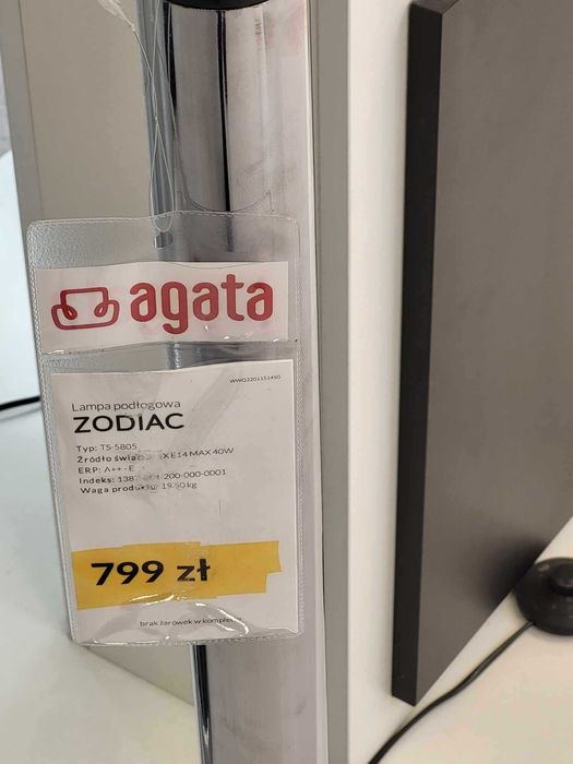 lampa stojąca z Agata Meble
