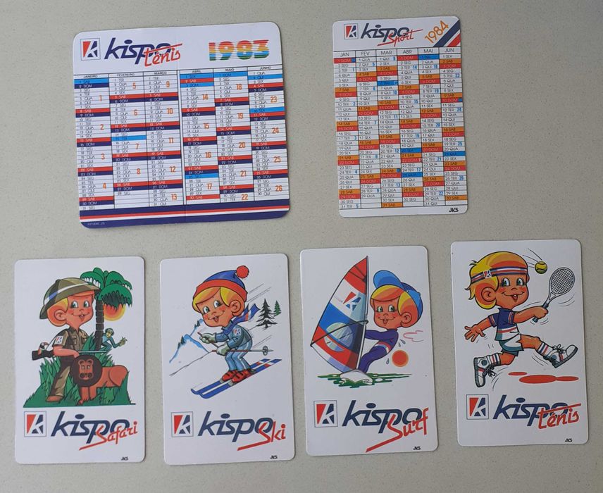 Calendários bolso - Kispo