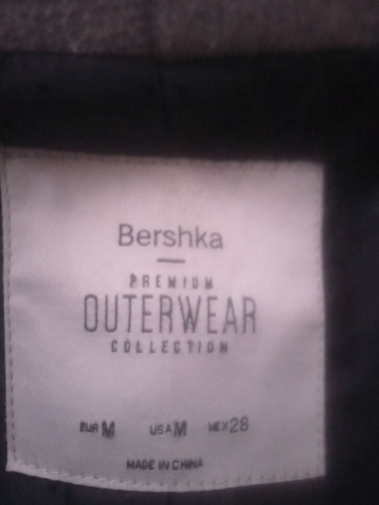 Пальто демісезонне bershka premium "outerwear collection"