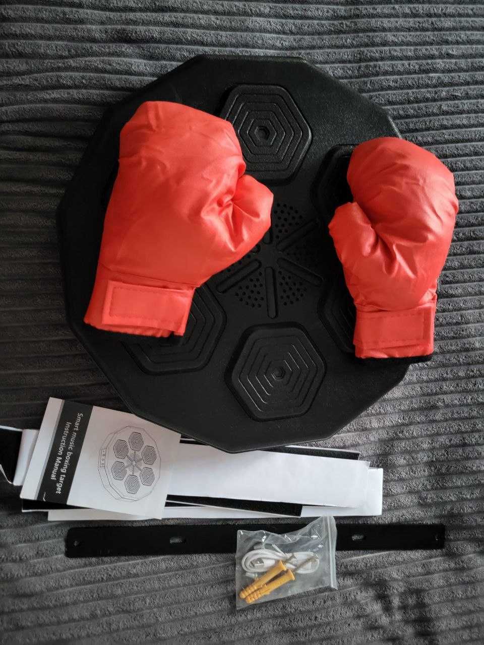Настінна боксерська мішень 40х40х7,5 см інтерактивна мішень для боксу
