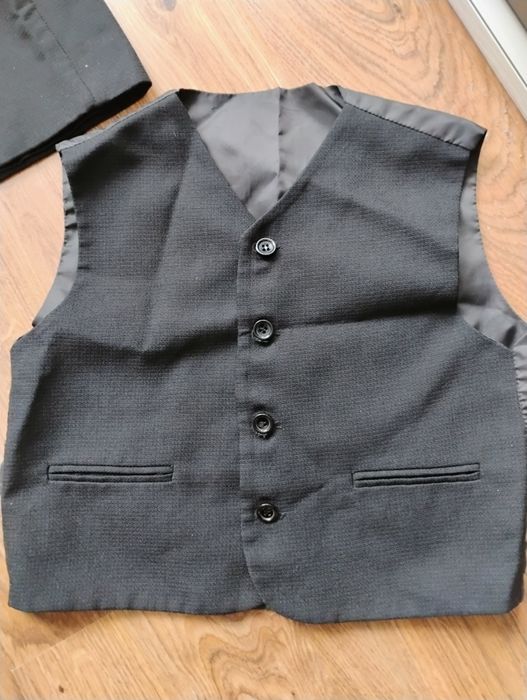 Marynarka dla chłopca kamizelka zestaw garnitur wesele chrzciny komuni