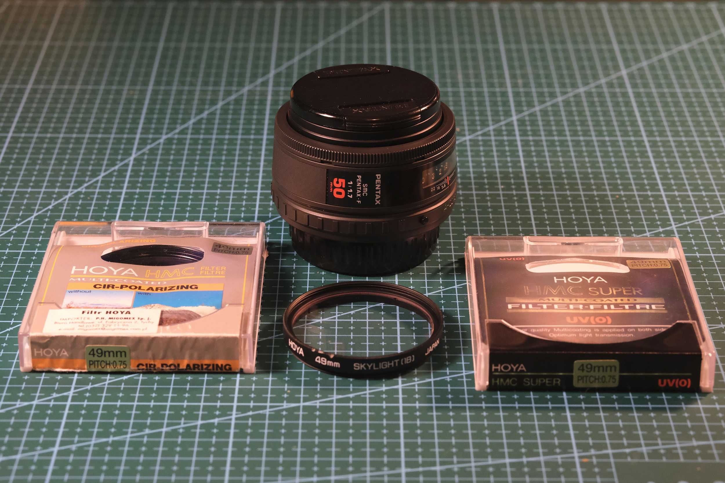 Obiektyw Pentax SMC F 50mm F 1.7– w bardzo dobrym stanie