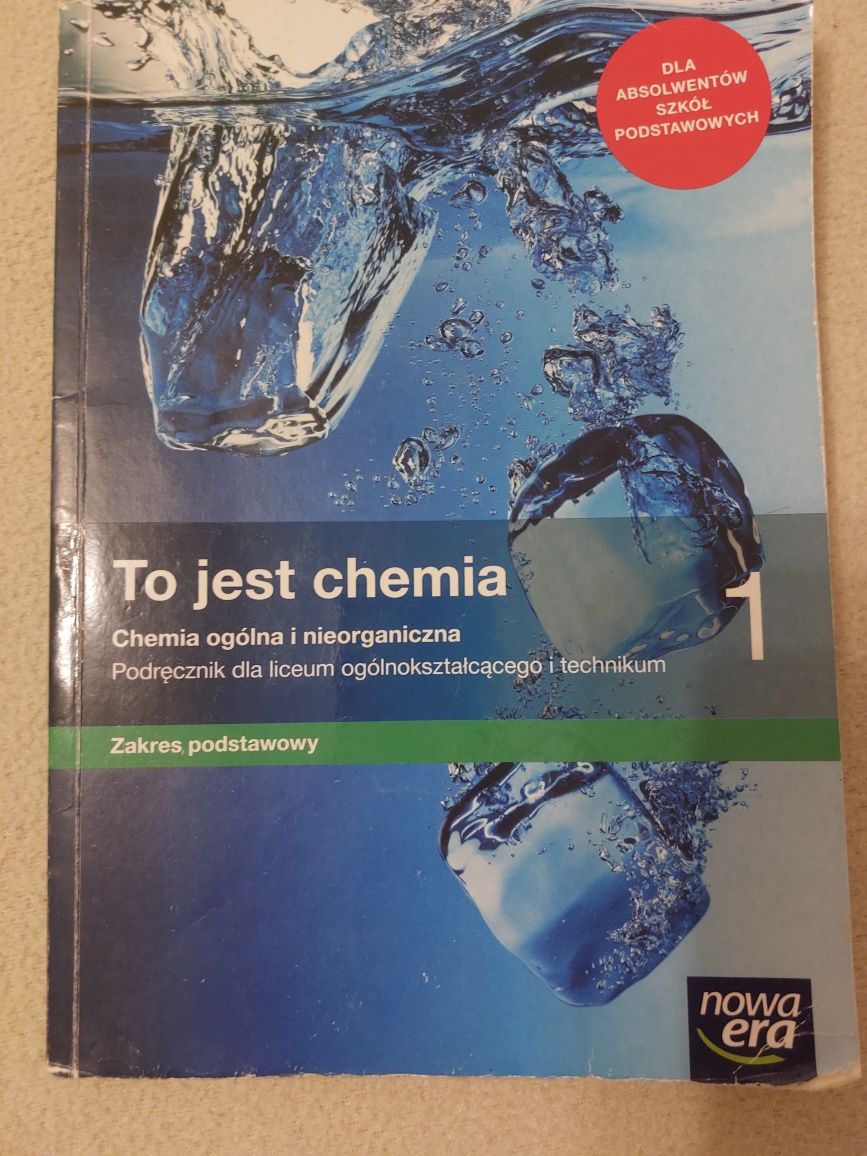 Chemia 1 , podrecznik zakres podstawowy