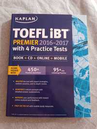 Livro de inglês de preparação KAPLAN TOEFL IBT