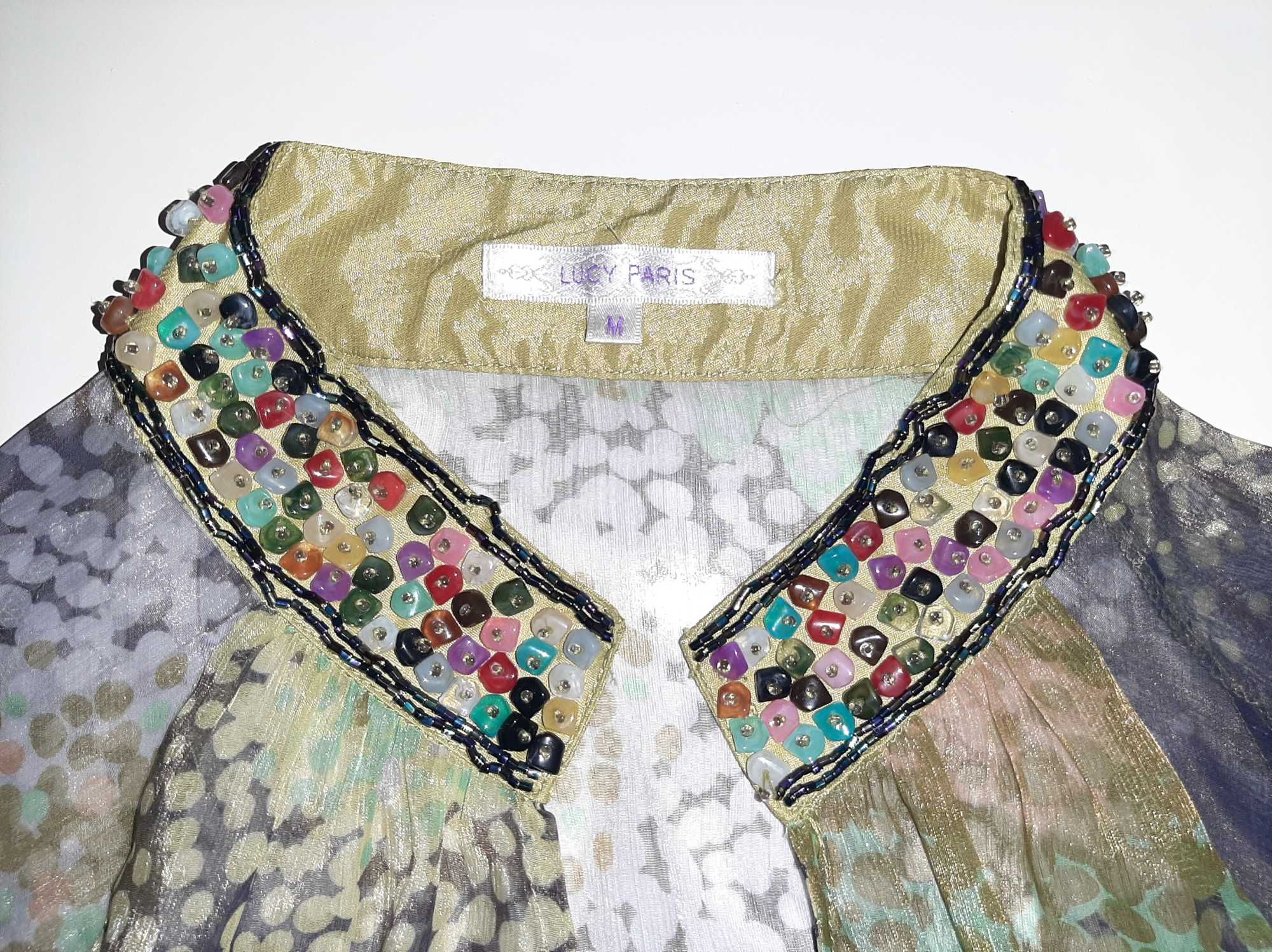 Blusa padrão colorido Lucy Paris