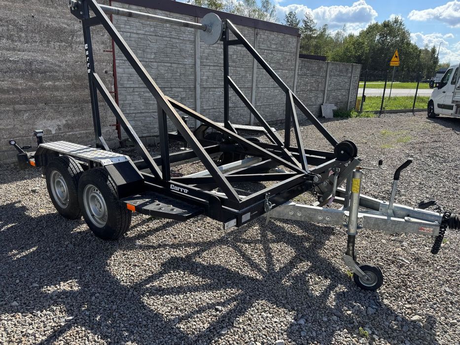Carro C35  Przyczepa Kablowa DMC 2700kg Przewóz Przewodów FV23% Gwarancja OKAZJA!