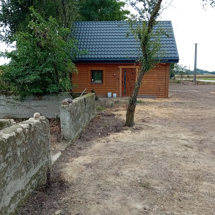 DOMEK 5x7 na działce 1500m Akacjowy zakątek całoroczny ocieplony