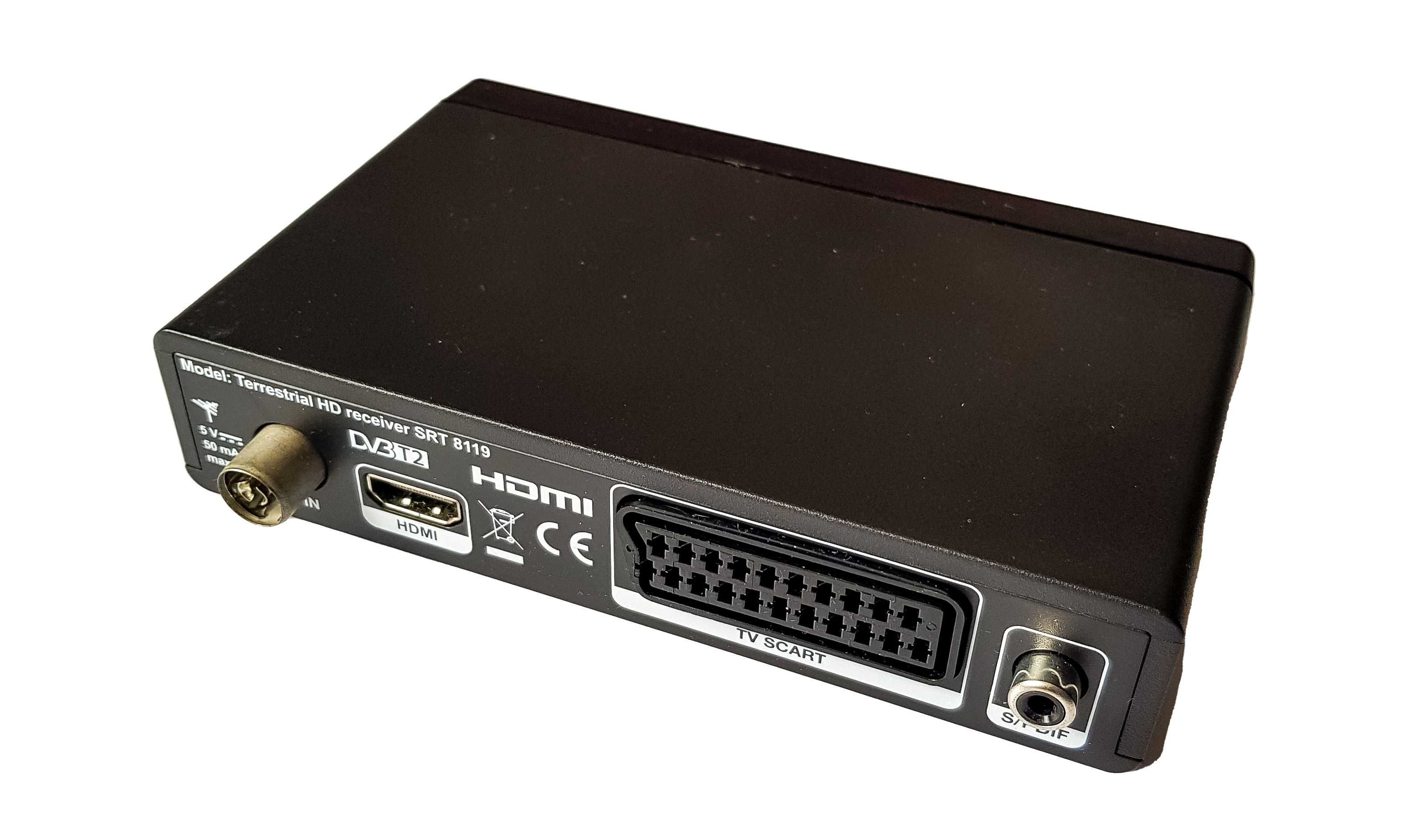 Dekoder DVB-T2 STRONG SRT 8119  (HEVC)