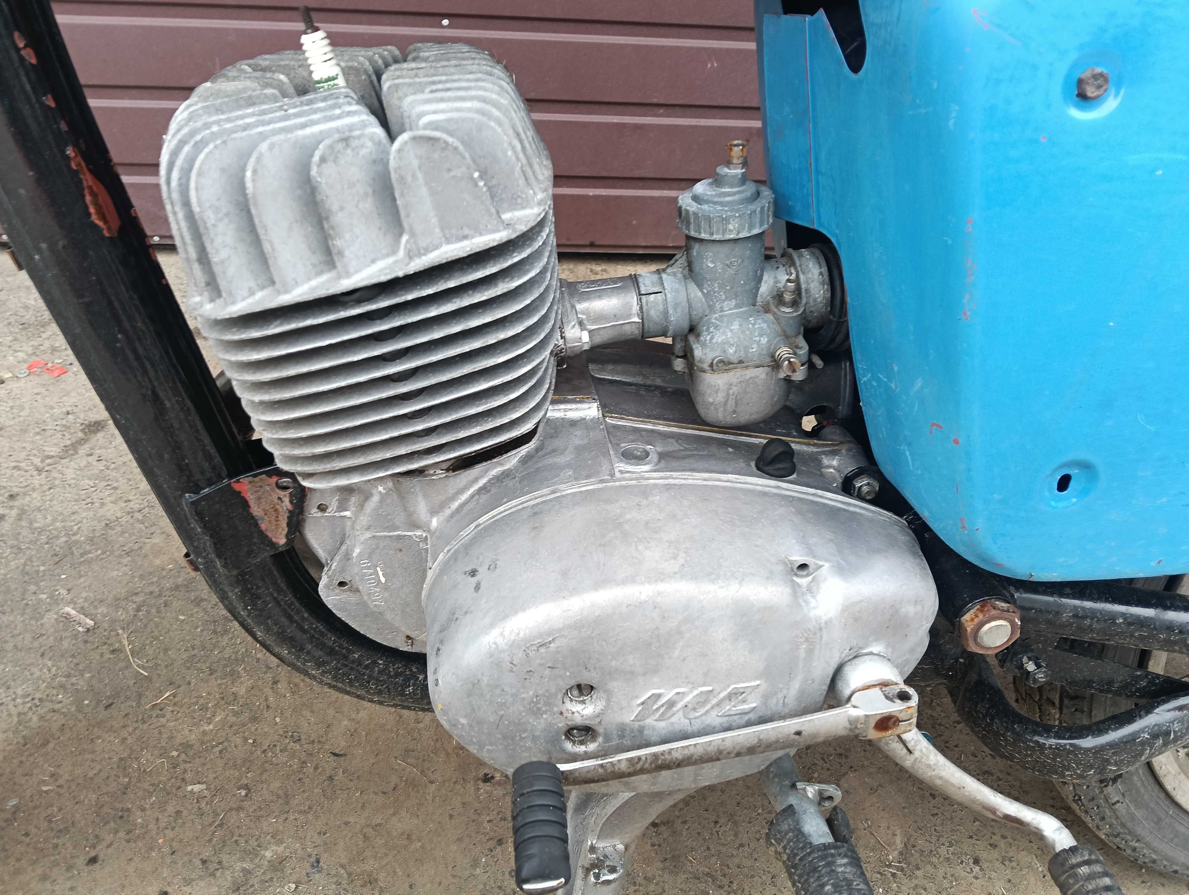 Kompletny Silnik MZ TS 125 / TS 150 ES trophy z Gaźnikiem DDR Wysyłka
