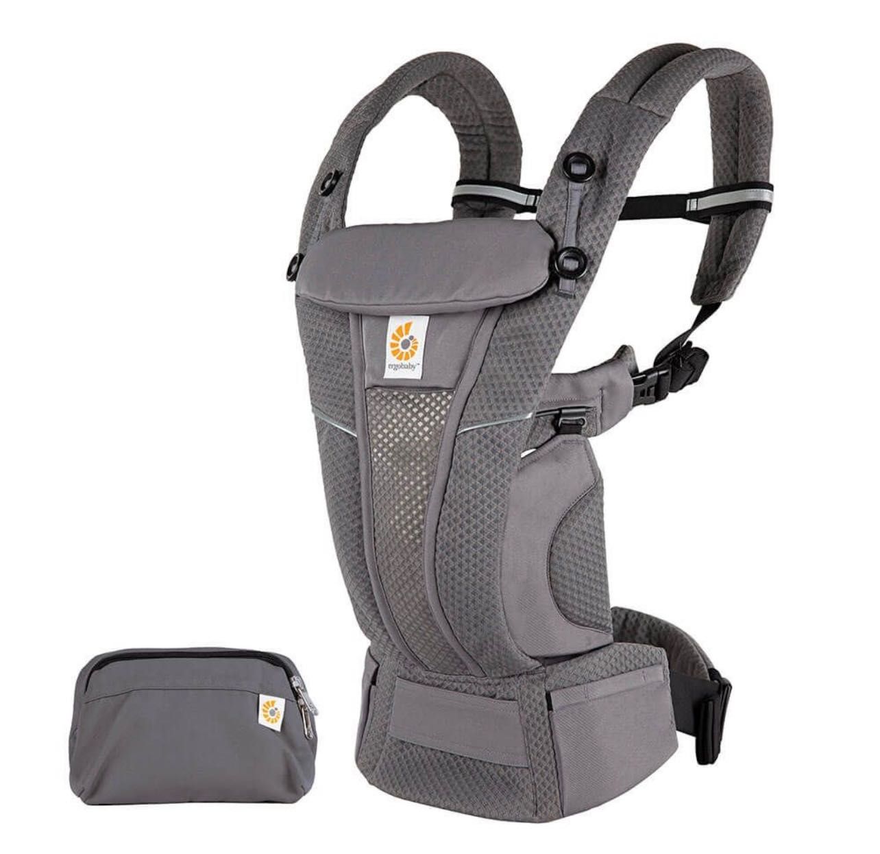 Ergobaby Omni Breeze Cinza Pérola - Mochila Portabebé