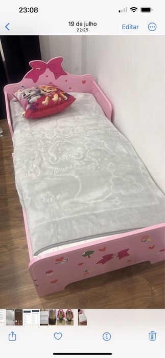 Cama criança com colchão