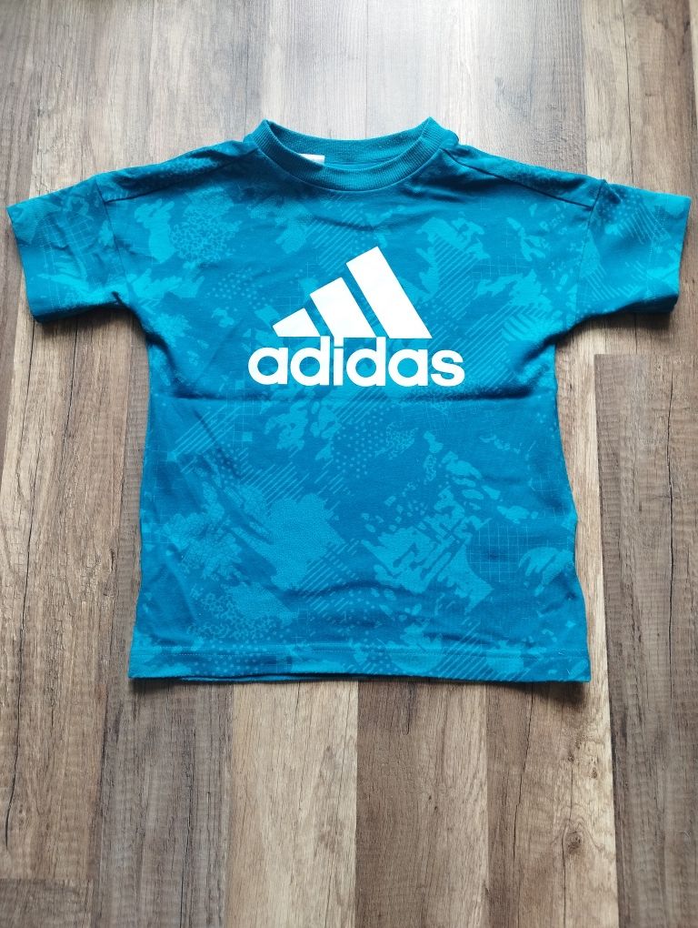 Bluzki z krótkim rękawem dla chłopca r. 116 Adidas