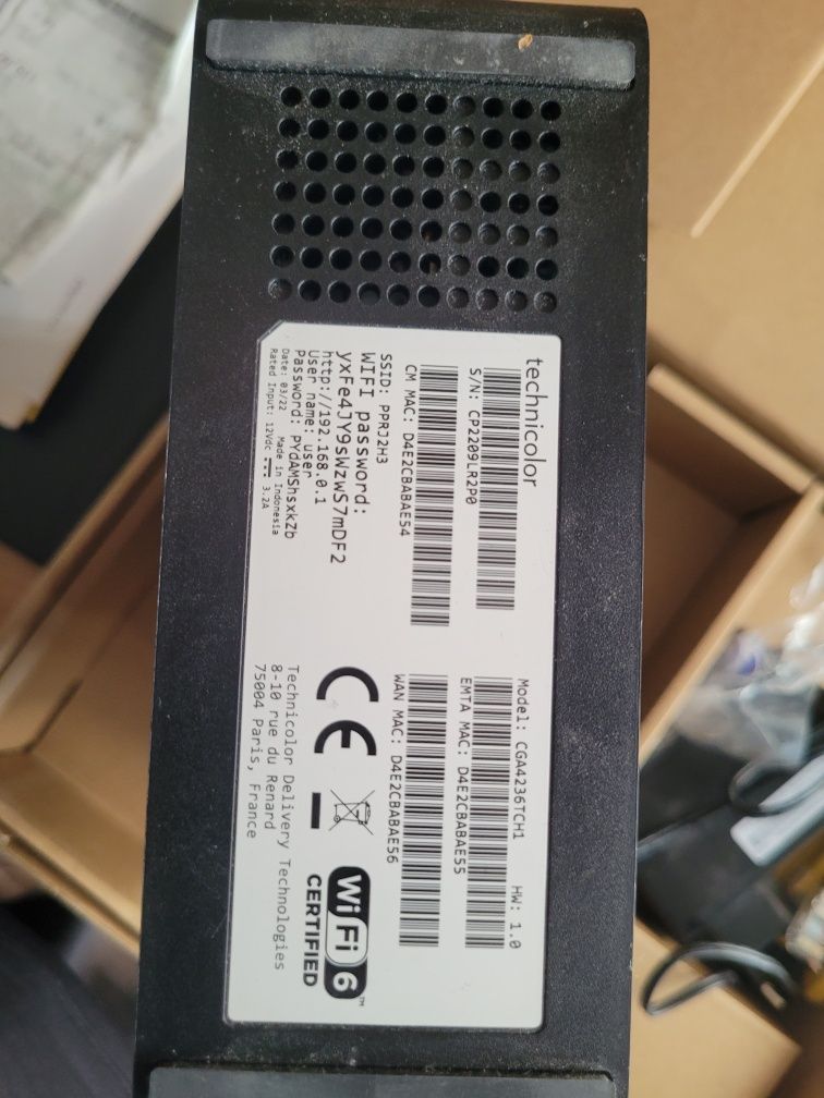 Router Technicolor