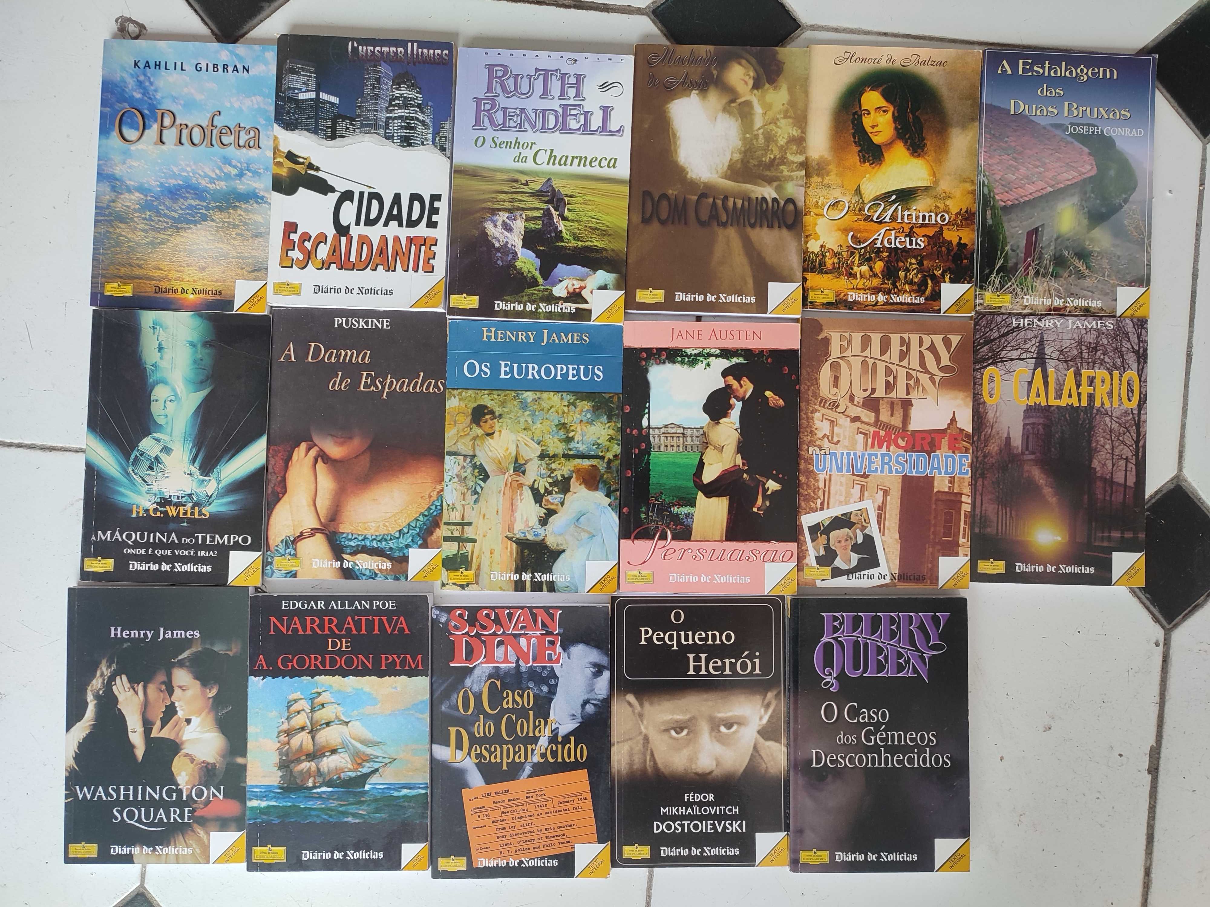 Lote 57 livros Literatura Autores Estrangeiros - Edições de Bolso