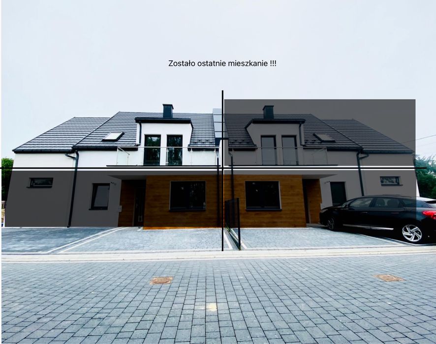 Nowe Mieszkanie bezczynszowe ze strychem, parkingiem i ogródkiem !!!