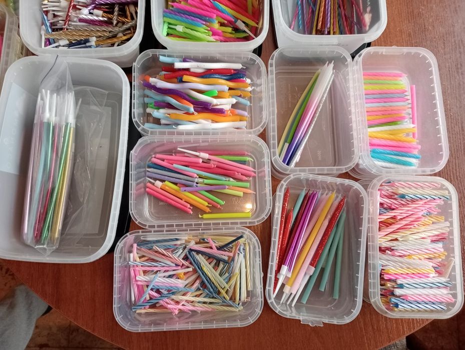 Свечи на торт и прочее