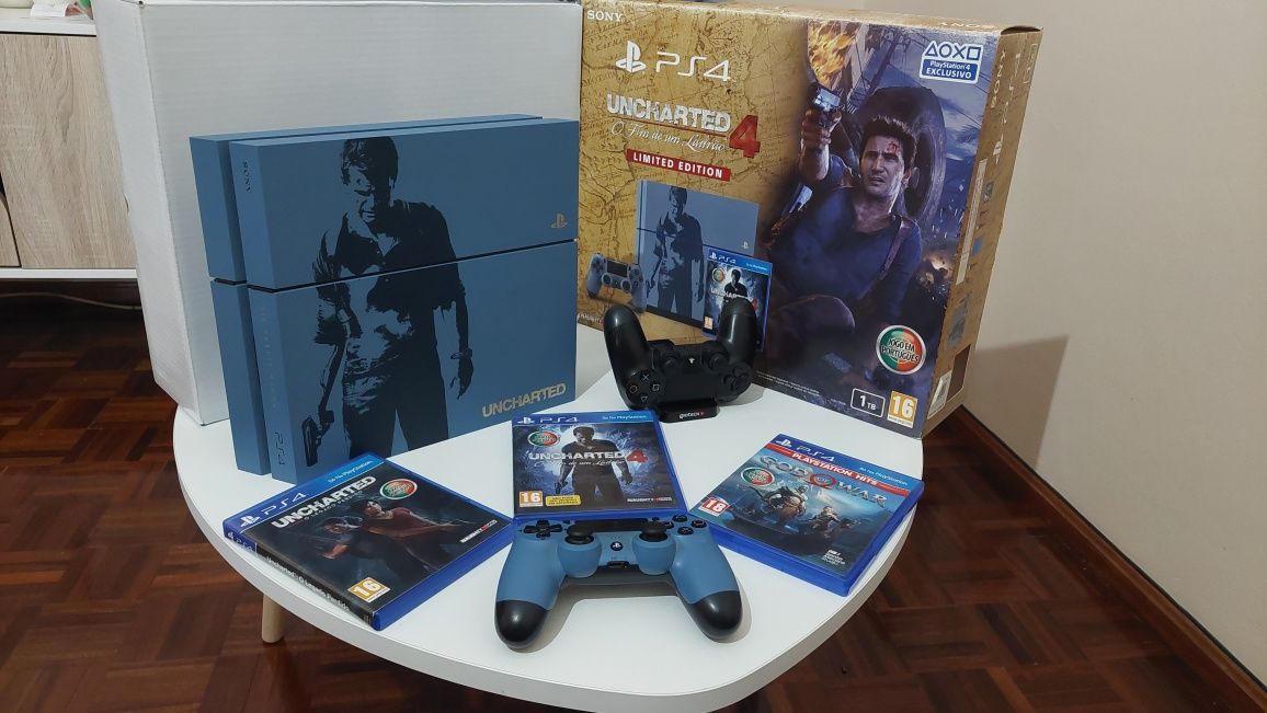 Ps4 Uncharted edition completo