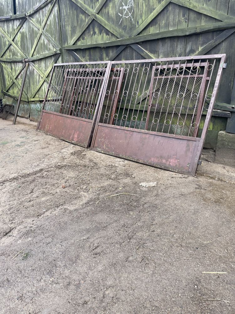 Przęsła ogrodzeniowe,Brama plus furtka