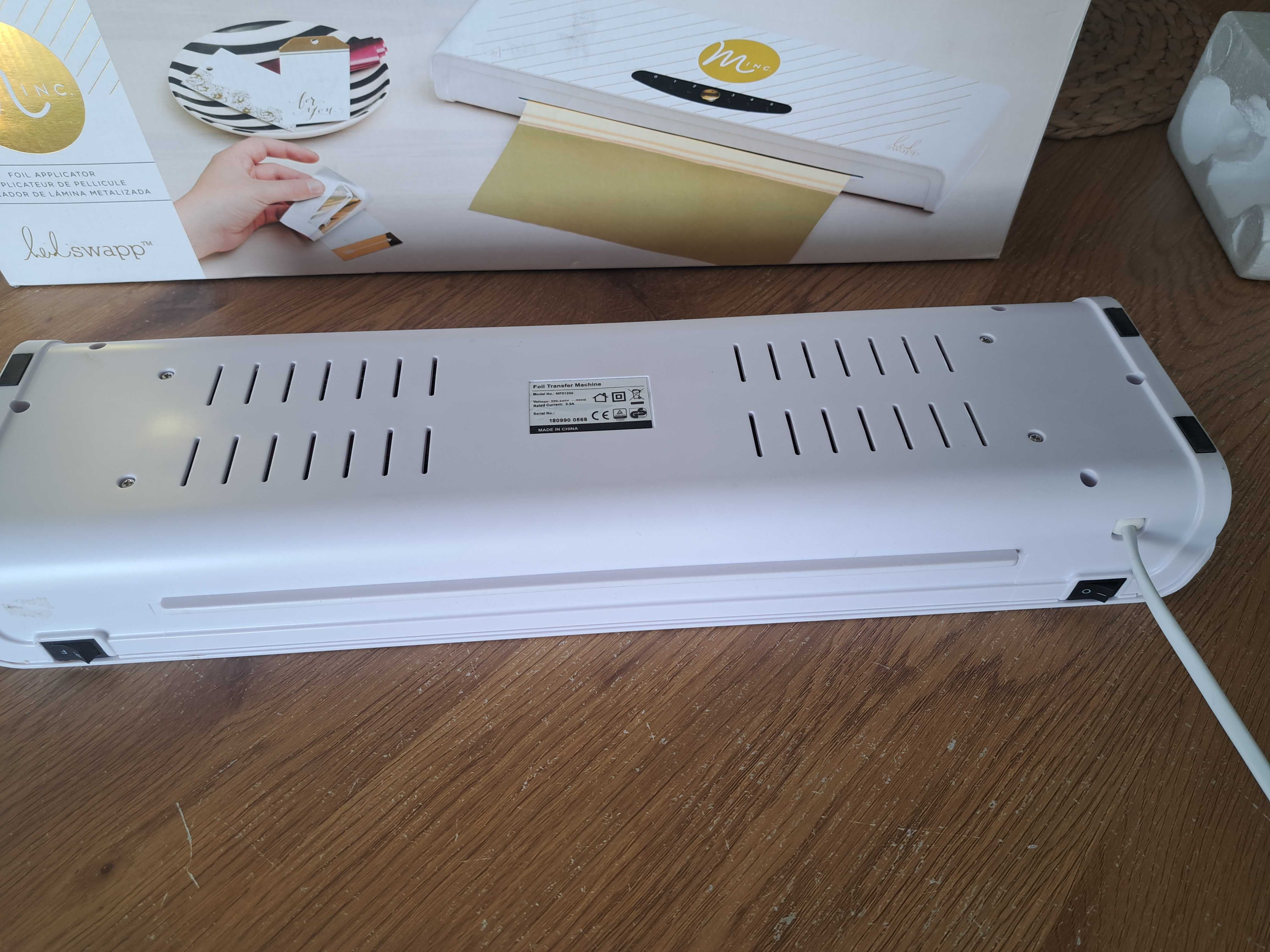 Laminator / aplikator Minc do ZŁOCENIA FOLIĄ 30,5cm