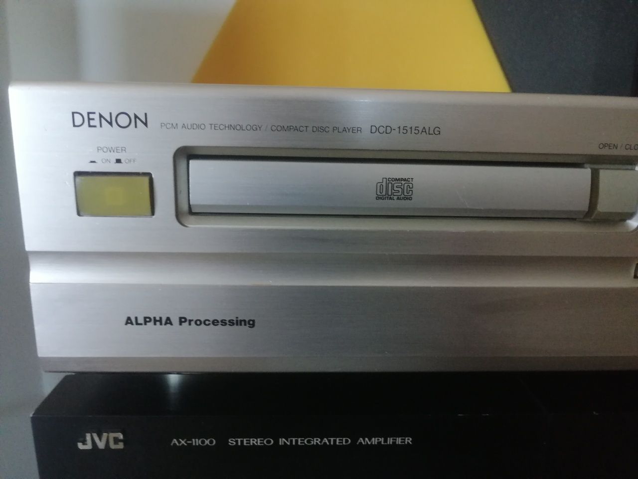 Audiofil Denon 1515 ALG + Trafo odtwarzacz CD Alpha 1015