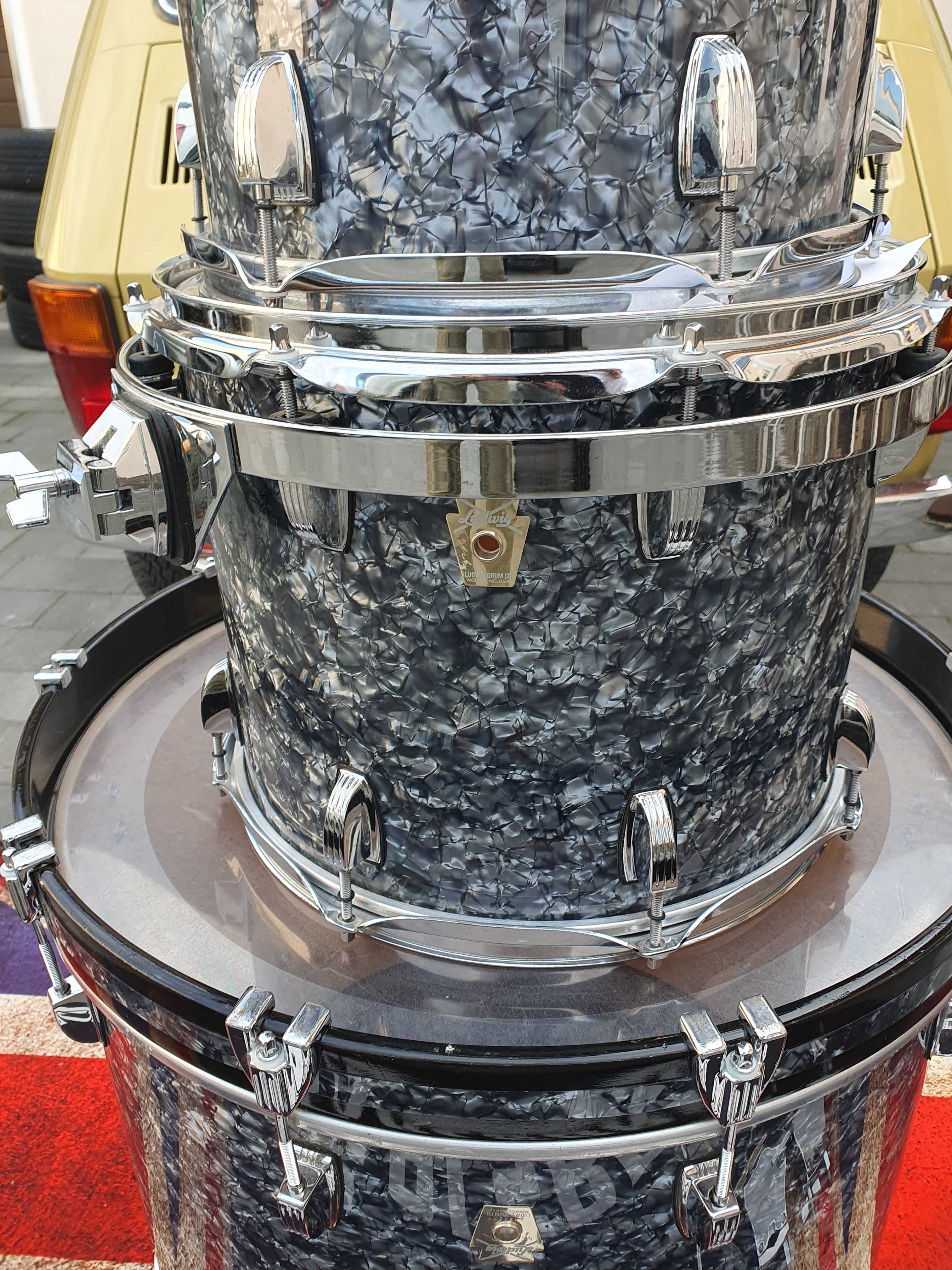 Perkusja Ludwig Classic Maple Black Diamond Pearl