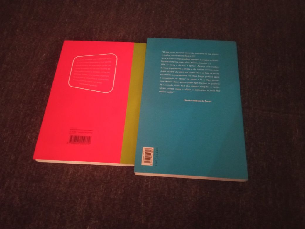 Livros da Escritora Laurinda Alves Como Novos