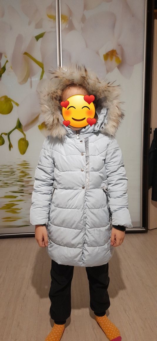 Детский пуховик, теплая куртка, пальто