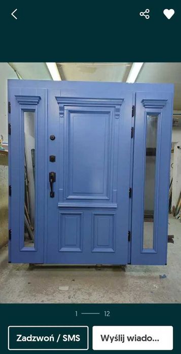 Drzwi zewnętrzne dębowe pomiar montaż dotacja dostawa gratis