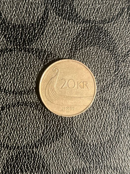 Norwegia Moneta 20 Kroner 1995