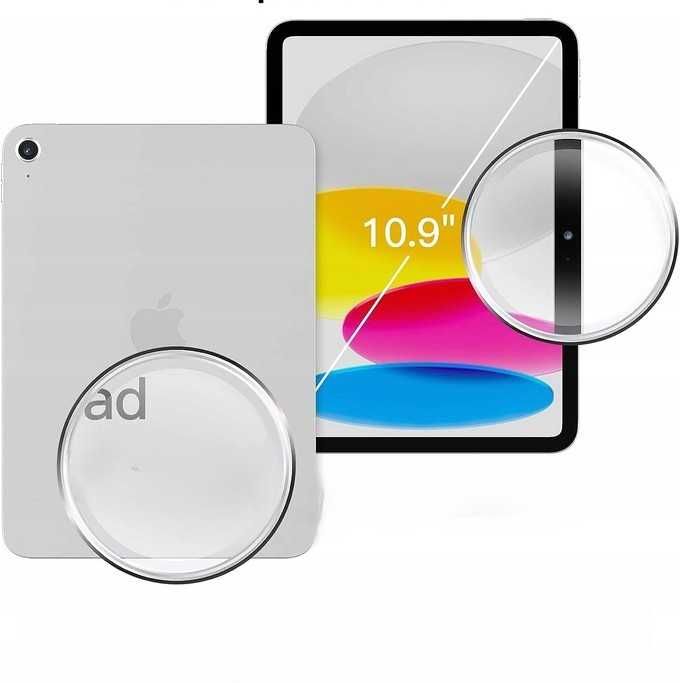 JETech Etui iPad 10.9" 2022 10. gen czarne | model A2757 A2777 A2696