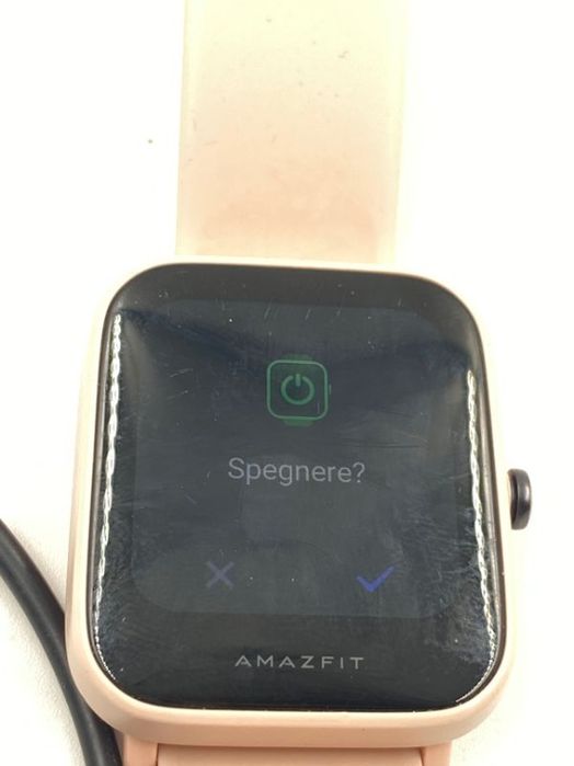 uszkodozny smartwatch amazfit bip u różowy 1.43 cala bluetooth opis