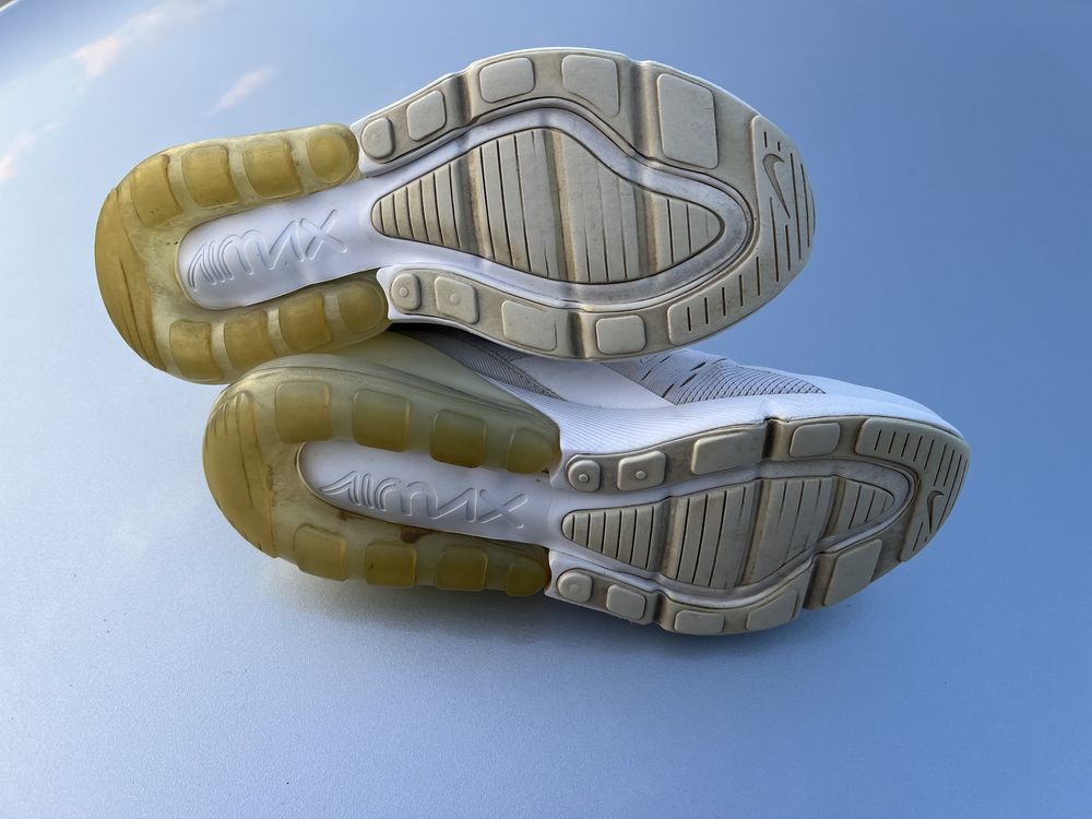 Кроссовки Nike air max 270 белые р.37-37.5