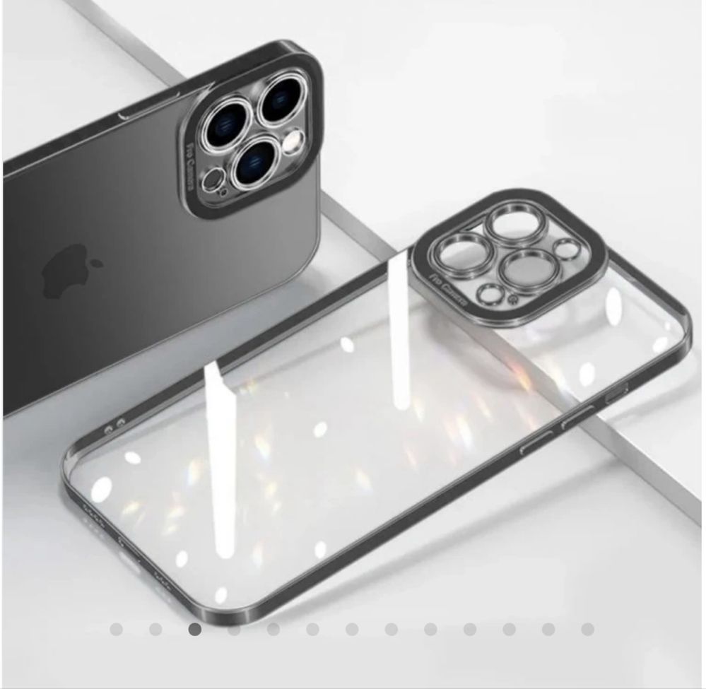 Etui Iphon 15 pro Max Czarne grafitowe