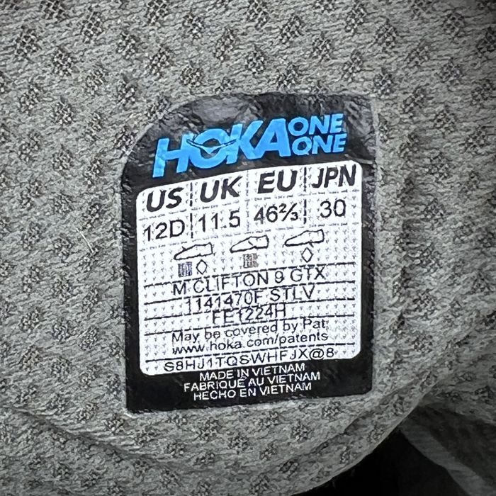 Кросівки Hoka Clifton 9 GORE-Tex 1141470F розмір 46 оригінал