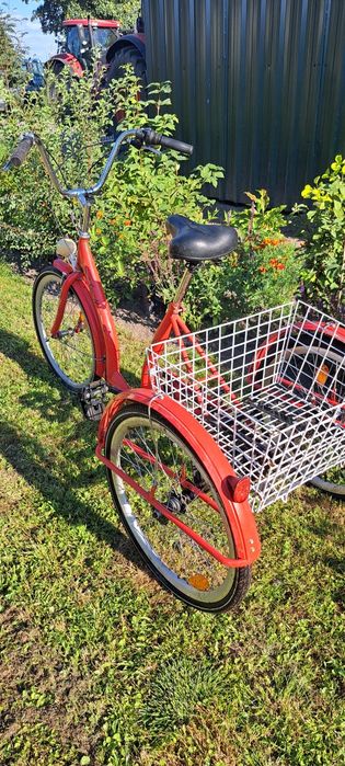 Rower dla seniora trójkołowy w stanie idealnym