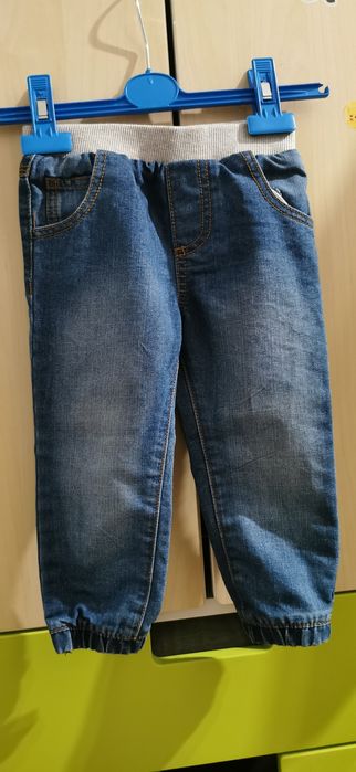 Spodnie jeansy F&F rozmiar 12-18 mcy