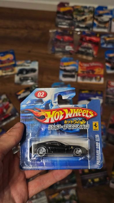 Hot Wheels Ferrari 599 GTB Short Japanese Card
