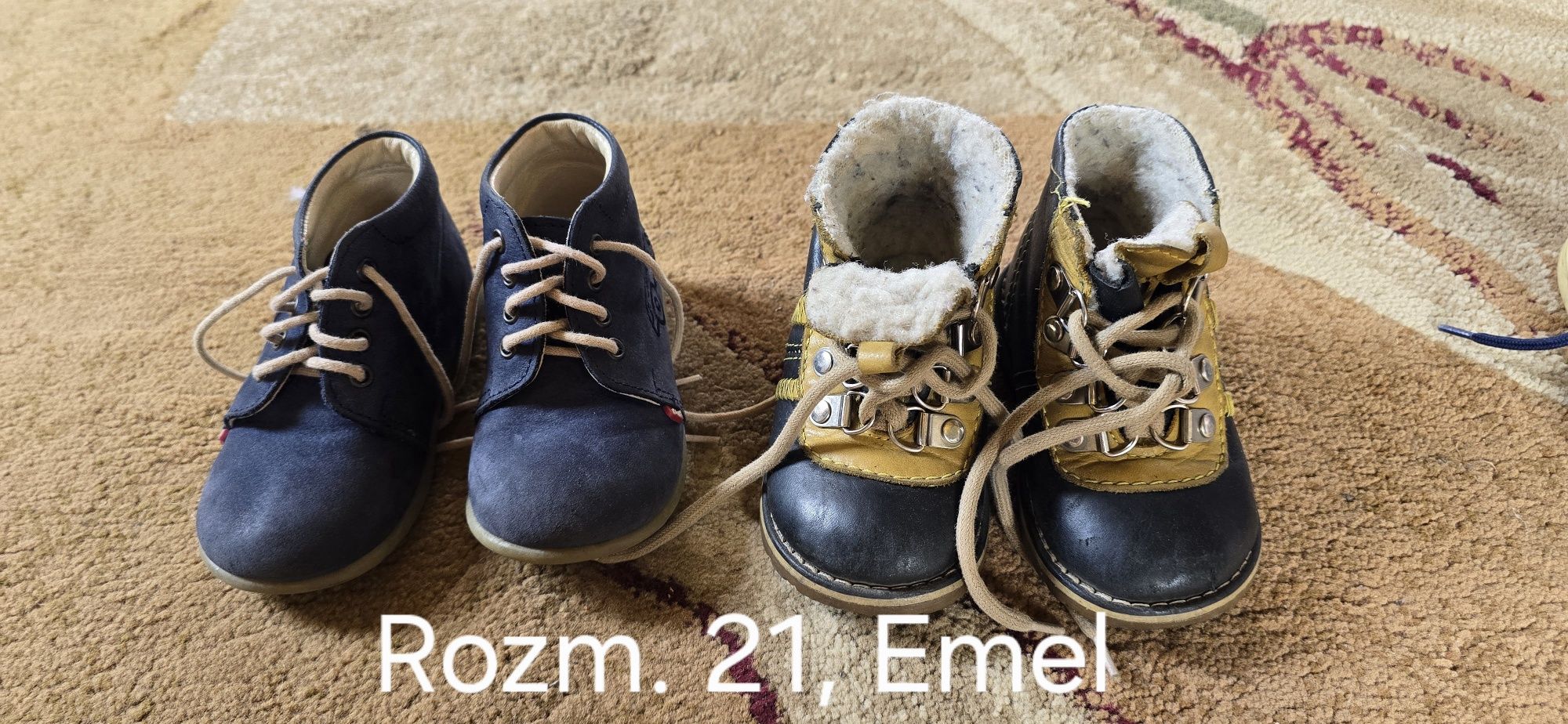Buty/buciki emel, naturino, adidas rozm 21 i 23