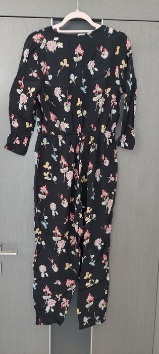 Kombinezon boho w kwiaty