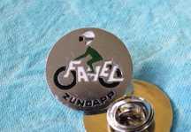 Emblema Famel Zundapp pin motorizadas motos motas 50 cc