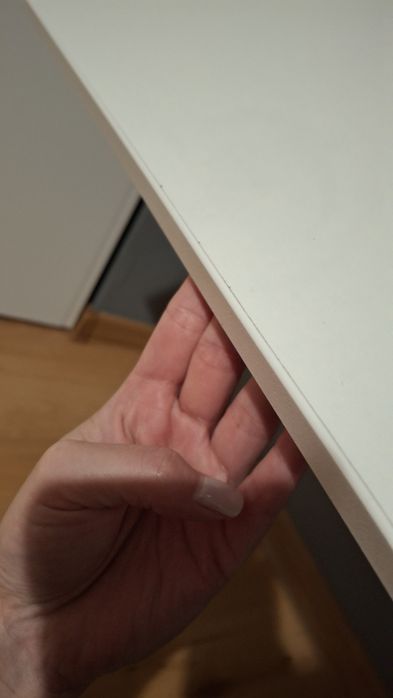 Biurko/stolik składany ścienny biały