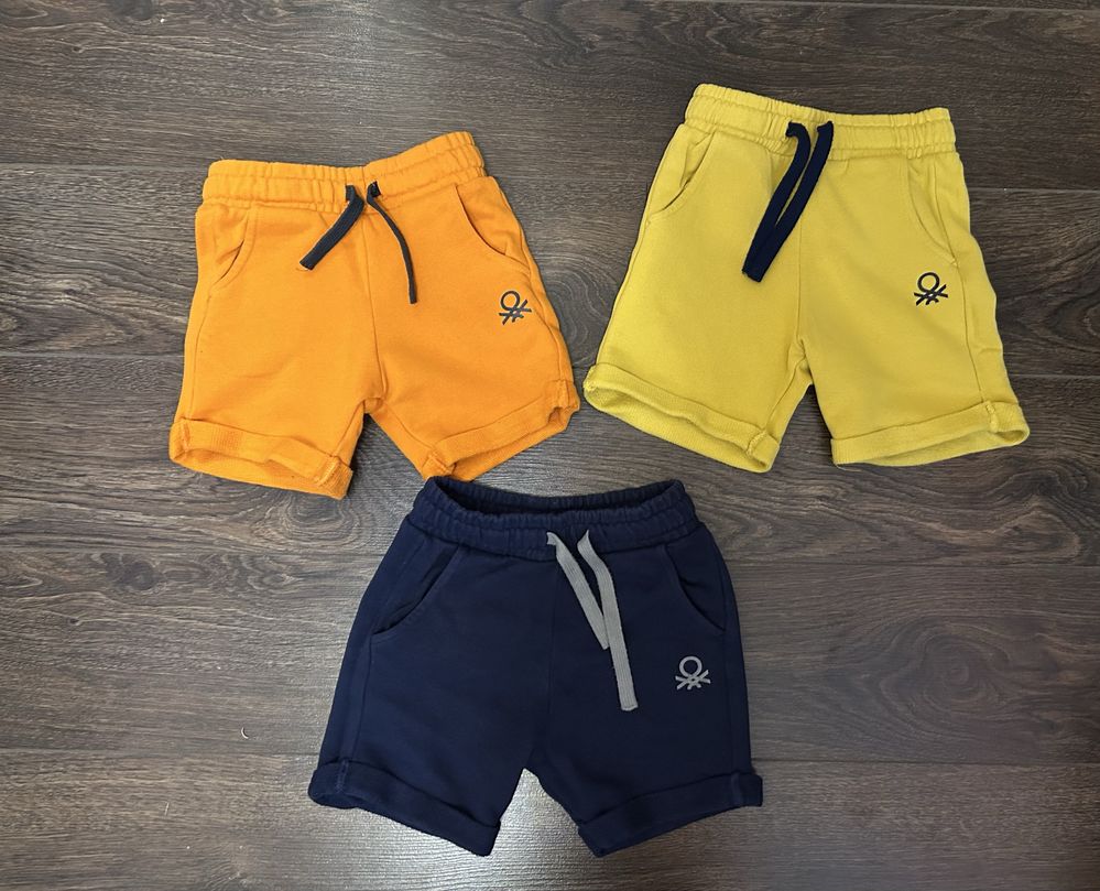 Spodenki Benetton 3 szruki rozmiar 98