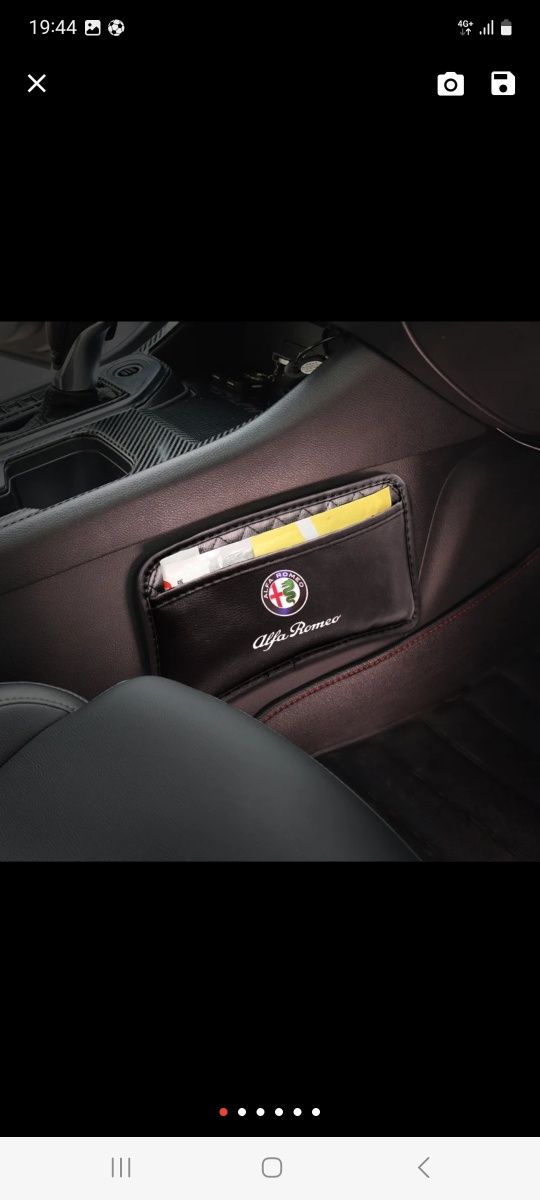 Bolsas de Armazenamento Interno Alfa Romeo