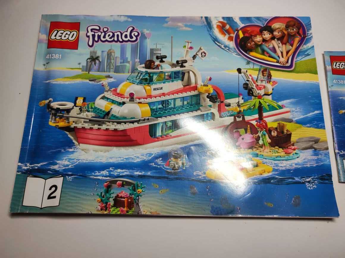 Конструктор LEGO Friends Катер для спасательных операций 41381