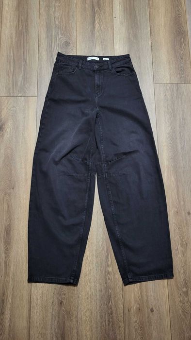 Джинси чорні жіночі baggy